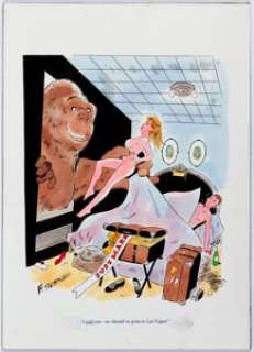 Frank Thorne Playboy Single Panel Gag Comic Illustration Original Art (Playboy Enterprises, undated).  Thorne - | Heritage