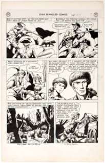 Fred Ray Star-Spangled Comics #105 Tomahawk Story Page 7 Original Art  (DC, 1950). Tom and Dan devise a plan to - | Heritage