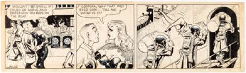 Bill Ward Torchy Daily Comic Strip Original Art (Fort Hamilton, c. 1940s).... | Heritage
