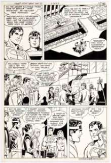 Curt Swan and Frank Chiaramonte Krypton Chronicles #1 Story Page 8 Original Art (DC, 1981). The tour continues - | Heritage