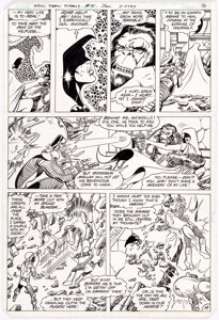 George Perez and Romeo Tanghal New Teen Titans #15 Page 14 Original Art (DC, 1982). Raven, Cyborg, and a - | Heritage