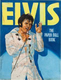 Al Kilgore Elvis: The Paper Doll Book Original Art and Related Memorabilia Group of 20 (St. Martin’s Press, - | Heritage