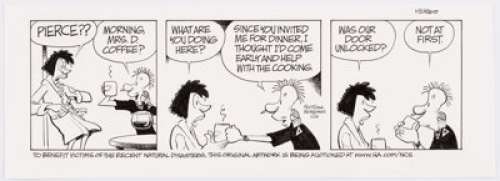 Jim Borgman Zits Daily Comic Strip Original Art dated 11-23-2017 (King Features Syndicate, 2017).... | Heritage