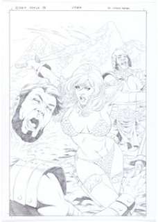 Carlos Rafael Queen Sonja #18 Cover Original Art (Dynamite Entertainment, 2011).... | Heritage