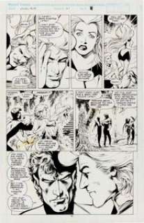 Alan Davis and Mark Farmer Excalibur #61 Story Page 9 Original Art (Marvel, 1993).... | Heritage