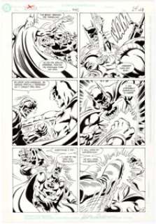 Jim Aparo and Mike DeCarlo Batman #445 Story Page 18 Original Art (DC Comics, 1989).... | Heritage