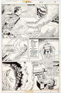 Curt Swan and Bob Oksner Action Comics #441 Story Page 5 Original Art (DC, 1974).... | Heritage