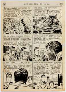 Dan Barry Action Comics #150 Story Page 10 Original Art (DC Comics, 1950).... | Heritage