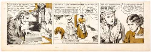 Jose Luis Salinas The Cisco Kid Daily Comic Strip Original Art dated 2-7-51 (King Features Syndicate, 1951).... | Heritage