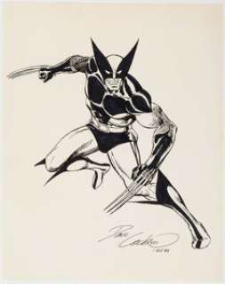 Dave Cockrum - Wolverine Illustration Original Art (1983).... | Heritage