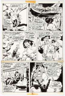 John Buscema Conan the Barbarian #68 Page 3 Original Art (Marvel, 1976).... | Heritage
