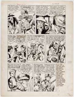 Jack Kirby Western Tales #31 Story Page 4 Original Art (Harvey, 1955).... | Heritage