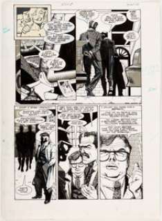  - Howard Chaykin Black Kiss #8 Story Page 4 Original Art (Vortex, 1989)....