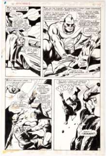 Gene Colan and Vince Colletta Captain Marvel #2 Story Page 13 Original Art (Marvel, 1968).... | Heritage