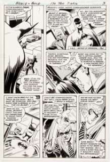 Jim Aparo Brave and the Bold #170 Story Page 3 Original Art (DC, 1981).... | Heritage