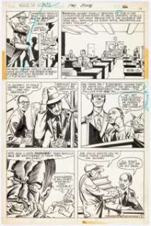 Paul Kirchner and Tex Blaisdell House of Secrets #120 "The Right Demon Could Do It!" Near-Complete Story Original ... (Total: 6 Original Art) | Heritage