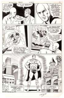 Curt Swan and Frank Chiaramonte Action Comics #516 Story Page 10 Original Art (DC, 1981).... | Heritage