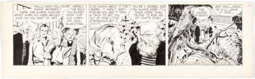 Alex Raymond Rip Kirby Daily Comic Strip Original Art dated 3-25-53 (King Features Syndicate, 1953).... | Heritage