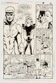 Keith Giffen, Bill Willingham, and P. Craig Russell Justice League Annual #1 Story Page 11 Original Art (DC, 1987)... | Heritage