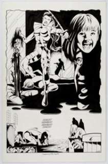  - Adam Dekraker and Eman R. Torre Vamperotica #7 Story Page 1 Original Art (Brainstorm, 1995)....
