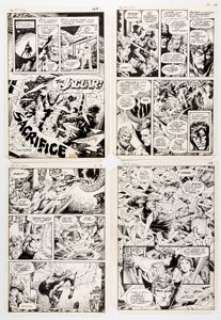 Vic Catan (as Vicatan) The Fly #7 Complete 10-Page "Jaguar" Story Original Art (Archie Comics, 1984).... (Total: 10 Original Art) | Heritage