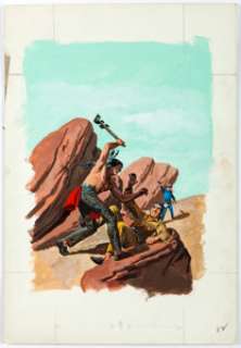 Gold Key Artist Lone Ranger #22 Cover Painting Original Art (Gold Key, 1975).... | Heritage