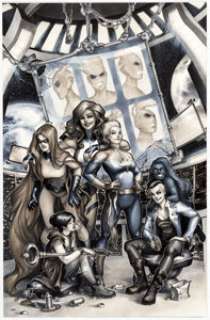 Meghan Hetrick A-Force #5 Variant Cover C Original Art (Marvel Comics, 2016).... | Heritage