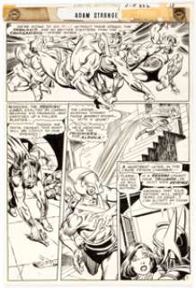 Gil Kane and Murphy Anderson Strange Adventures #222 Story Page 9 Adam Strange Original Art (DC, 1970).... | Heritage