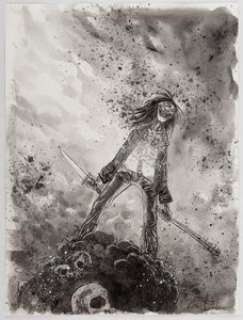  - Ben Templesmith Evil Ernie: Godeater #5 Cover Original Art (Dynamite Entertainment, 2016)....