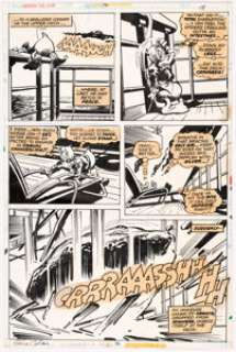 Gene Colan and Klaus Janson Howard the Duck #15 Story Page 15 Original Art (Marvel Comics, 1977).... | Heritage
