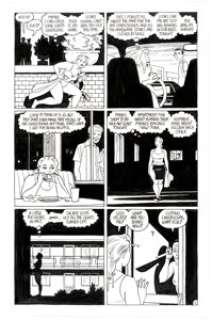 Jaime Hernandez Love and Rockets V2#3 Story Page 11 Original Art (Fantagraphics, 2001).... | Heritage