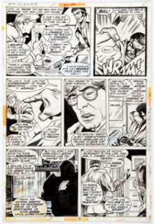 George Tuska and Billy Graham Luke Cage, Hero For Hire #17 Story Page 3 Original Art (Marvel Comics, 1972). ... | Heritage