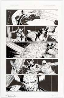 Jay Leisten Uncanny Avengers #17 Story Page 13 Original Art (Marvel Comics, 2014)....