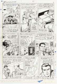Dick Ayers and John Tartaglione Sgt. Fury #31 Story Page 5 Original Art (Marvel, 1966).... | Heritage