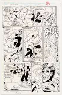 Alan Davis and Mark Farmer Excalibur #62 Story Page 18 Original Art (Marvel, 1993).... | Heritage