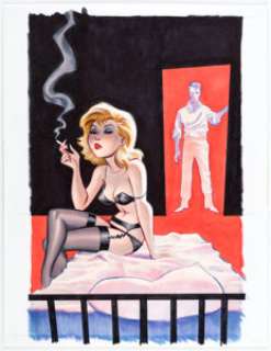 Bruce Timm All Crime #1 Cover Original Art (Art of Fiction, 2013).... | Heritage