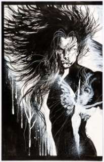 Jae Lee - Hellshock Illustration Original Art (c. 1994). Striking image of Jae Lee’s creator-owned character - | Heritage