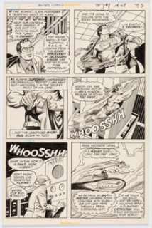 Curt Swan and Murphy Anderson Action Comics #405 Story Page 3 Superman Original Art (DC, 1971). We get a classic - | Heritage