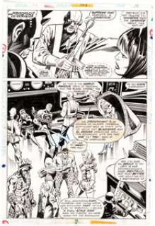 Bob Brown and Vince Colletta Daredevil #123 Story Page 10 Original Art (Marvel, 1975). Daredevil and Black Widow - | Heritage