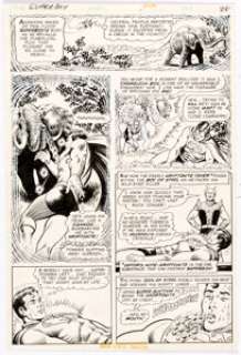 Dave Cockrum and Murphy Anderson Superboy #188 Story Page 9 Original Art (DC Comics, 1972). Superboy faces death - | Heritage