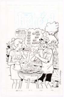 Rex Lindsey and Rich Koslowski Archie‘s Pal Jughead Comics #146 Cover and Complete Story Original Art Group of 24 -