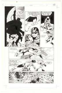 Eduardo Barreto and Romeo Tanghal The New Teen Titans #30 Story Page 17 Original Art (DC, 1987). The Jason Todd -
