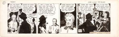 Milton Caniff Terry and the Pirates Daily Comic Strip Original Art dated 1-28-39 (Chicago Tribune-N.Y. News - | Heritage