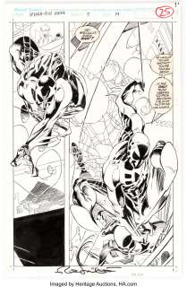 Rick Leonardi and Al Williamson Spider-Man 2099 #5 Story Page 19 Original Art (Marvel, 1993). Miguel O‘Hara, the -
