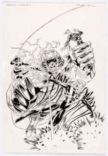 Lee Sullivan Essential X-Men #26 Cover Original Art (Marvel, 1997). ...