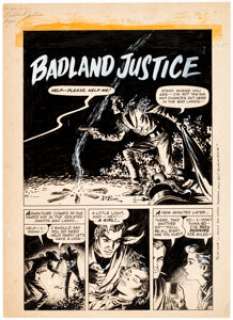 John Severin | Fargo Kid Unspecified Issue Story Page 2 Original Art (Prize Publ., 1958).... | Heritage