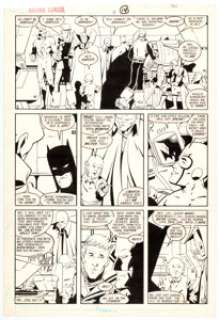 Keith Giffen And Al Gordon | Justice League International #13 Story Page 10 Original Art (DC, 1988). | Heritage