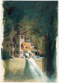 Harry Barton | The Daughters of Ardmore Hall Cover Original Art (Ace, 1976). | Heritage