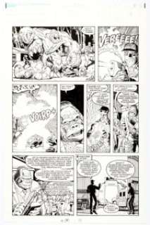 Arthur Adams | Dark Horse Presents #100 5 of 5 Story Page 7 Monkey Man and O’Brien Original Art (Dark Horse, 1995). | Heritage