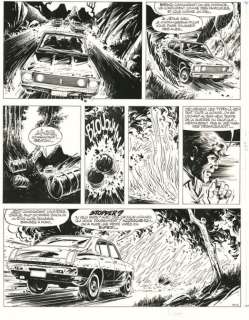 Vance. Planche originale Bob Morane | BDEnchères